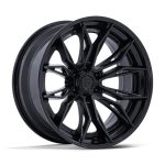 Statusfälgar FC404 MUTINY MATTE BLACK W/ GLOSS BLACK LIP 10x20 jako:6x135 et:-18