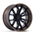 Statusfälgar FC404 MUTINY MATTE BLACK W/ GLOSS BRONZE LIP 10x20 jako:6x139,7 et:-18