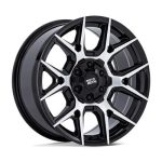Statusfälgar MO813 MASON GLOSS BLACK W/ MACHINED FACE 9x22 jako:6x135/139,7 et:24