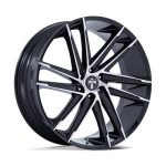 Statusfälgar DC275 BLAZE GLOSS BLACK W/ MACHINED FACE 10x26 jako:6x135 et:30