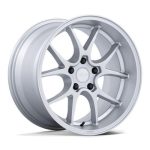 Statusfälgar RC207 LTN-J MATTE SILVER 8.5x18 jako:5x100 et:35