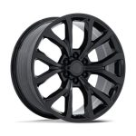 Statusfälgar PR230 GLOSS BLACK 10x24 jako:6x135 et:31