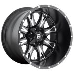 Statusfälgar FC513 MATTE BLACK MILLED 6.5x17 jako:8x210 et:129