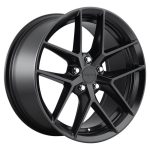 Statusfälgar RC134 MATTE BLACK 8.5x18 jako:5x114,3 et:45