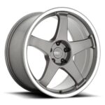 Statusfälgar MR151 CS5 GUNMETAL W/ MACHINED LIP 8.5x19 jako: 5x100 et: 30