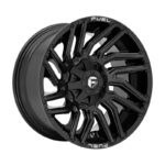 Statusfälgar D776 TYPHOON GLOSS BLACK 10x22 jako: 8x180 et: -18