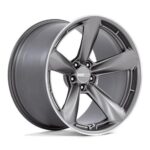 Statusfälgar TTF MATTE ANTHRACITE W/ MACHINED LIP 9.5x20 jako: 5x120 et: 15