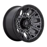 Statusfälgar D825 TRACTION MATTE GUNMETAL W/ BLACK RING 9x20 jako: 6x135 et: 1