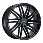 Statusfälgar P1C GLOSS BLACK 8x17 jako: 5x110 et: 40