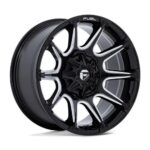 Statusfälgar FC880 SUPER C GLOSS BLACK MILLED 9x20 jako: 6x135/139,7 et: 1