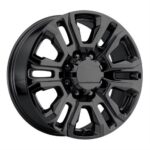 Statusfälgar PR207 GLOSS BLACK 8.5x22 jako: 8x165,1 et: 15