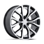 Statusfälgar PR230 GLOSS BLACK W/ MACHINED FACE 9.5x22 jako: 6x135 et: 44