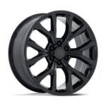Statusfälgar PR230 GLOSS BLACK 9.5x22 jako: 6x135 et: 44