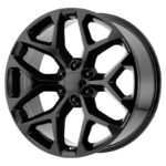 Statusfälgar PR176 Gloss Black 9x22 jako: 6x139,7 et: 24