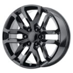 Statusfälgar PR196 Gloss Black 9x20 jako: 6x139,7 et: 28