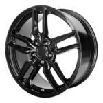 Statusfälgar PR160 Gloss Black 8.5x17 jako: 5x120,65 et: 54