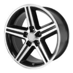 Statusfälgar PR148 Gloss Black Machined 8x17 jako: 5x120,65 et: 0