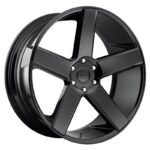Statusfälgar DC216 GLOSS BLACK 9.5x20 jako: 5x127 et: 30