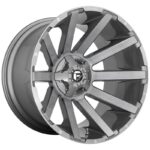 Statusfälgar FC714 BRUSHED GUN METAL TINTED CLEAR 10x20 jako: 6x135/139,7 et: -19