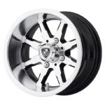Statusfälgar FA142 Machined Gloss Black 6x12 jako: 4x101,6 et: -30