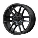 Statusfälgar MA43 Satin Black With Titanium Tint 7x15 jako: 4x156 et: 10
