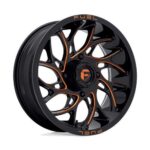 Statusfälgar D780 RUNNER UTV GLOSS BLACK MILLED ORANGE 7x20 jako: 4x156 et: 13