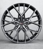 Statusfälgar BY Dull Titanium Polished 8x18 jako: 5x112 et: 44