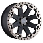 Statusfälgar WARLORD MATTE BLACK W/ MACHINED DARK TINT 8x18 jako: 5x110 et: 35