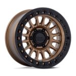 Statusfälgar KM552 IMS MATTE BRONZE W GLOSS BLACK LIP 9x18 jako: 8x180 et: 0