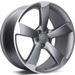 Statusfälgar Graphene Anthracite Front Polished 8x18 jako: 5x112 et: 30