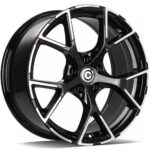 Statusfälgar RIVER Black Front Polished 8x18 jako: 5x112 et: 45