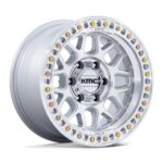 Statusfälgar KM549 GRS GLOSS SILVER W/ MACHINED FACE 8.5x17 jako: 6x135 et: 0