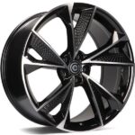 Statusfälgar Luxury Black Front Polished 8x18 jako: 5x112 et: 45