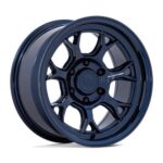 Statusfälgar BR017 ETOSHA GLOSS MIDNIGHT BLUE 8.5x17 jako: 6x139,7 et: 20