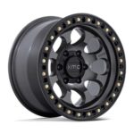 Statusfälgar KM550 RIOT SBL ANTHRACITE W/ SATIN BLACK LIP 9x17 jako: 6x139,7 et: -12