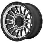 Statusfälgar KM542 Satin Black Machined 9x17 jako: 6x114,3 et: 18