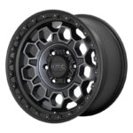 Statusfälgar KM545 Satin Black With Gray Tint 9x17 jako: 6x135 et: 18