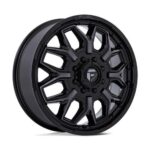 Statusfälgar D875 FLUX DUALLY GLOSS BLACK BRUSH-FC GRAY TINT 8.25x20 jako: 8x170 et: -227