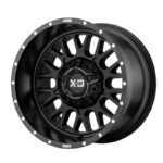 Statusfälgar XD842 Satin Black 9x20 jako: 6x114,3/139,7 et: 18