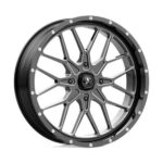 Statusfälgar M45 PORTAL GLOSS BLACK MILLED 7x22 jako: 4x156 et: 0