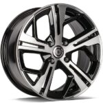Statusfälgar Angers Black Front Polished 7x16 jako: 4x108 et: 20