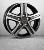 Statusfälgar CWD Anthracite Dark Polished 6x16 jako: 5x130 et: 68