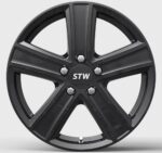 Netto vanteet STW Cargo Black Glossy 6.5x16 jako:5x130 et:62