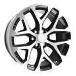 Statusfälgar PR177 GLOSS BLACK MACHINED FACE 9x22 jako: 6x139,7 et: 24