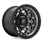 Statusfälgar D784 UNIT UTV GUNMETAL W/ MATTE BLACK RING 7x15 jako: 4x156 et: 10