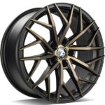 Statusfälgar SV-C Black Glossy Gold Front 8.5x19 jako: 5x112 et: 30