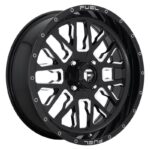 Statusfälgar FV611 GLOSS BLACK MILLED 7x18 jako: 4x137 et: 13