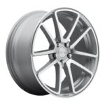 Statusfälgar RC120 GLOSS SILVER MACHINED 8.5x18 jako: 5x114,3 et: 45
