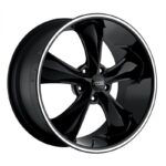 Statusfälgar OC104 GLOSS BLACK MILLED 10x20 jako: 5x114,3 et: 40