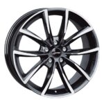 Statusfälgar Astana Black Polished 8x18 jako: 5x108 et: 42